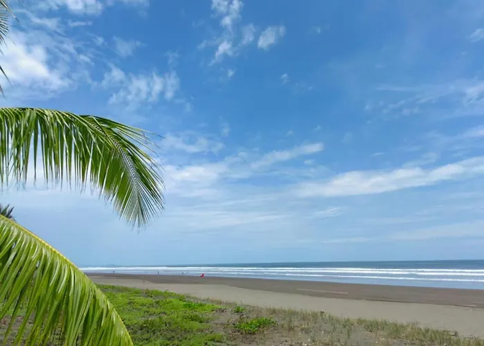 Agradable Cabana Frente Al Mar